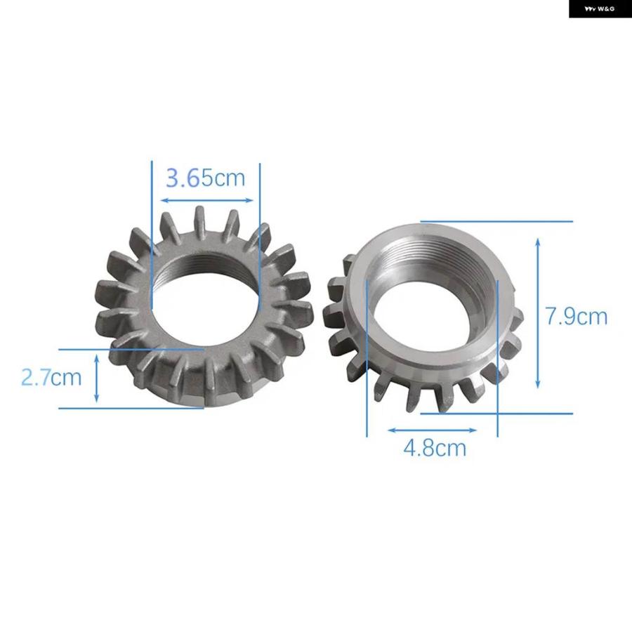 並行輸入品BMW R45 R50 R60 R65 排気ナットクランプ 36.5MM バイク カフェレーサー アクセサリーの画像
