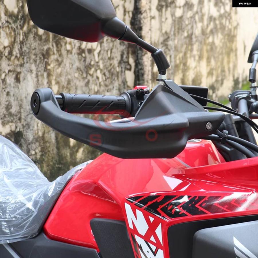 並行輸入品オートバイ アクセサリー ホンダ NX400 NX500 CB500F CB400X CB500X NX 400 500 CB 400X 500X ハンドガード シールドガード ウインドシールドの画像