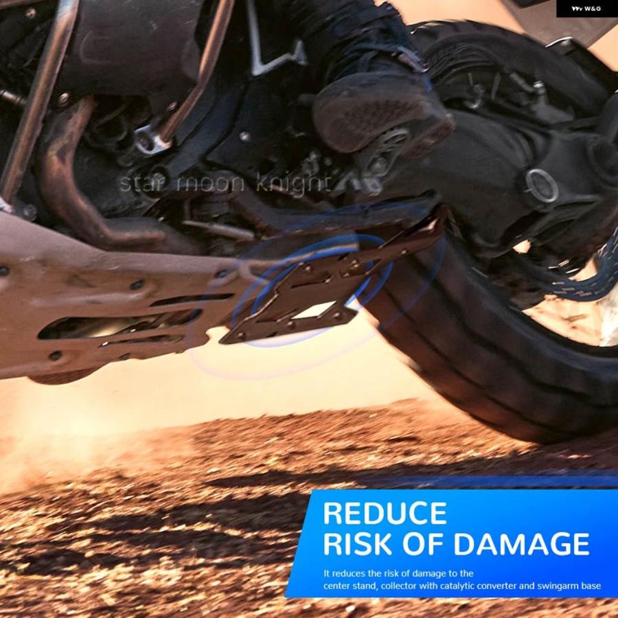 並行輸入品BMW R1300GS 2023 2024 バイク アクセサリー センター スタンド プレート エンジン アンダーシャーシガードエクステンションの画像