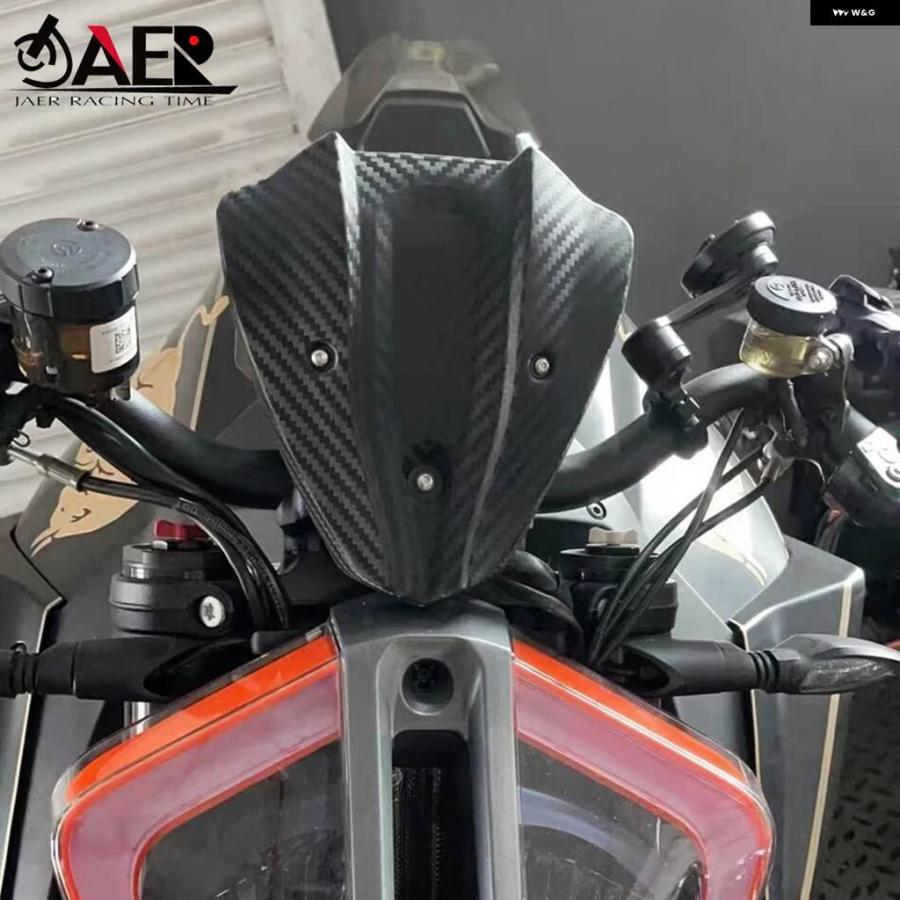 並行輸入品1290SUPER DUKE バイク ウィンドシールド ウィンドスクリーン KTM 1290 SUPER DUKE R RR 2021-2022の画像