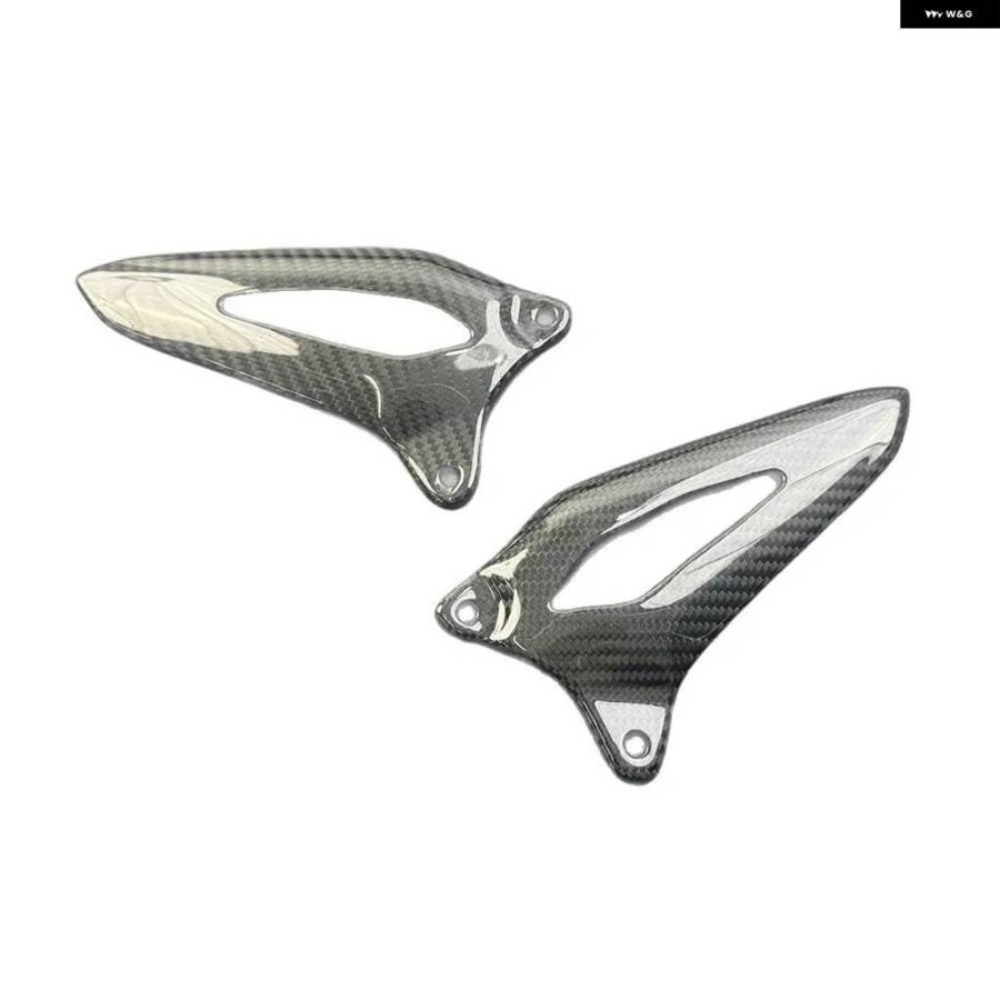 並行輸入品カーボン バイク アクセサリー トライアンフ スピード トリプル 1200RS 1200RR 2021-2024 ヒールガードペダルの画像