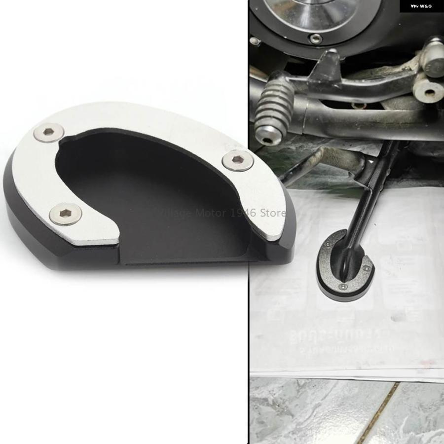 並行輸入品オートバイ 電動車両フット サポート サイドキック スタンド トライアンフ BONNEVILLE T100 2018-2020 T120 2016-2020の画像