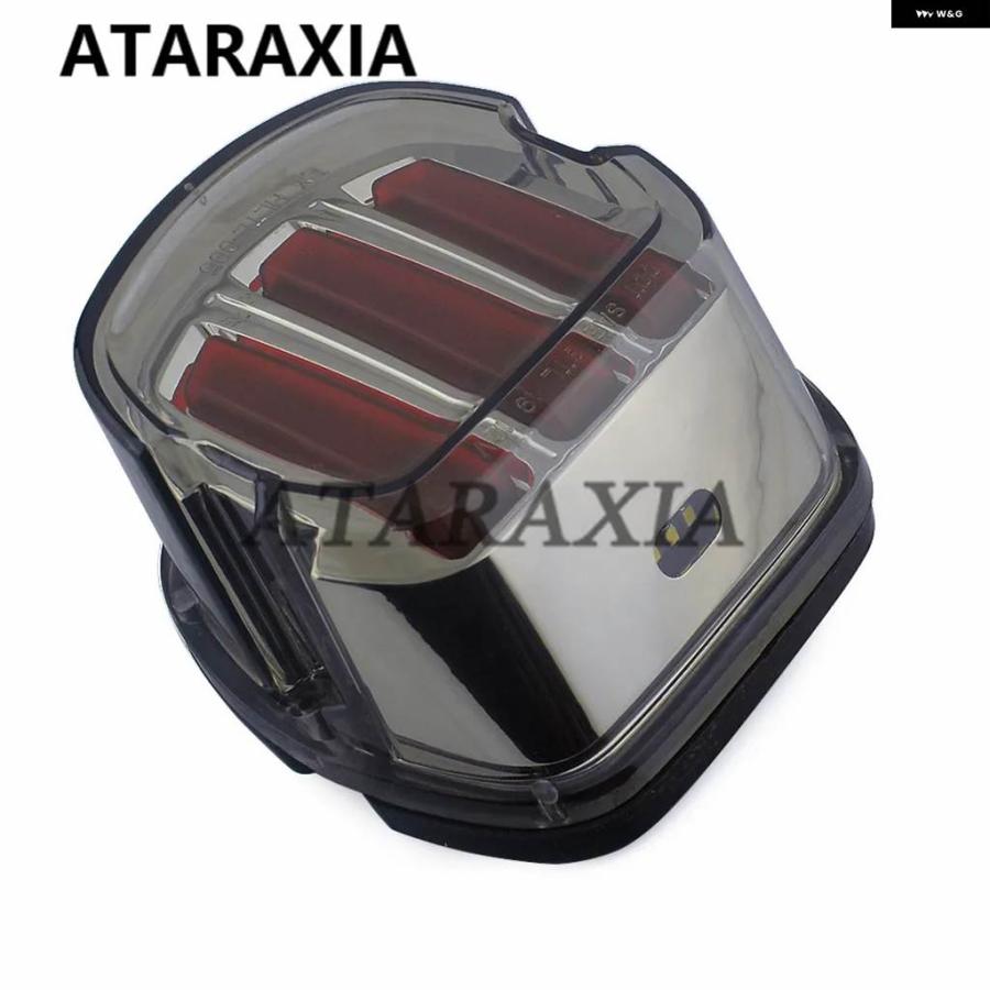 並行輸入品12V バイク オートバイ ライト リアフェンダーエッジ レッド LED ブレーキ テールライト バイク HARLE ツーリング スポーツスター ソフテイルの画像