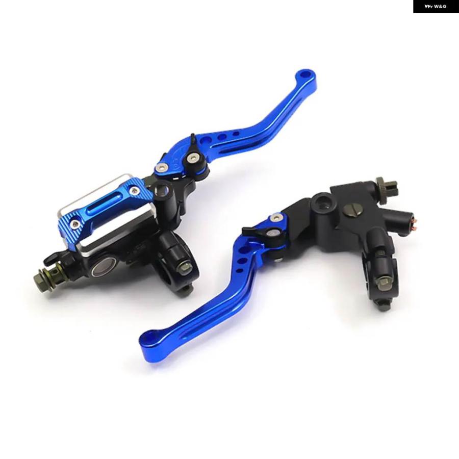 並行輸入品7/8 22CM オートバイ ハンドルバー レバー マスター シリンダー レバー 油圧 ブレーキ ポンプ クラッチハンドル リザーバーセット ホンダ_7