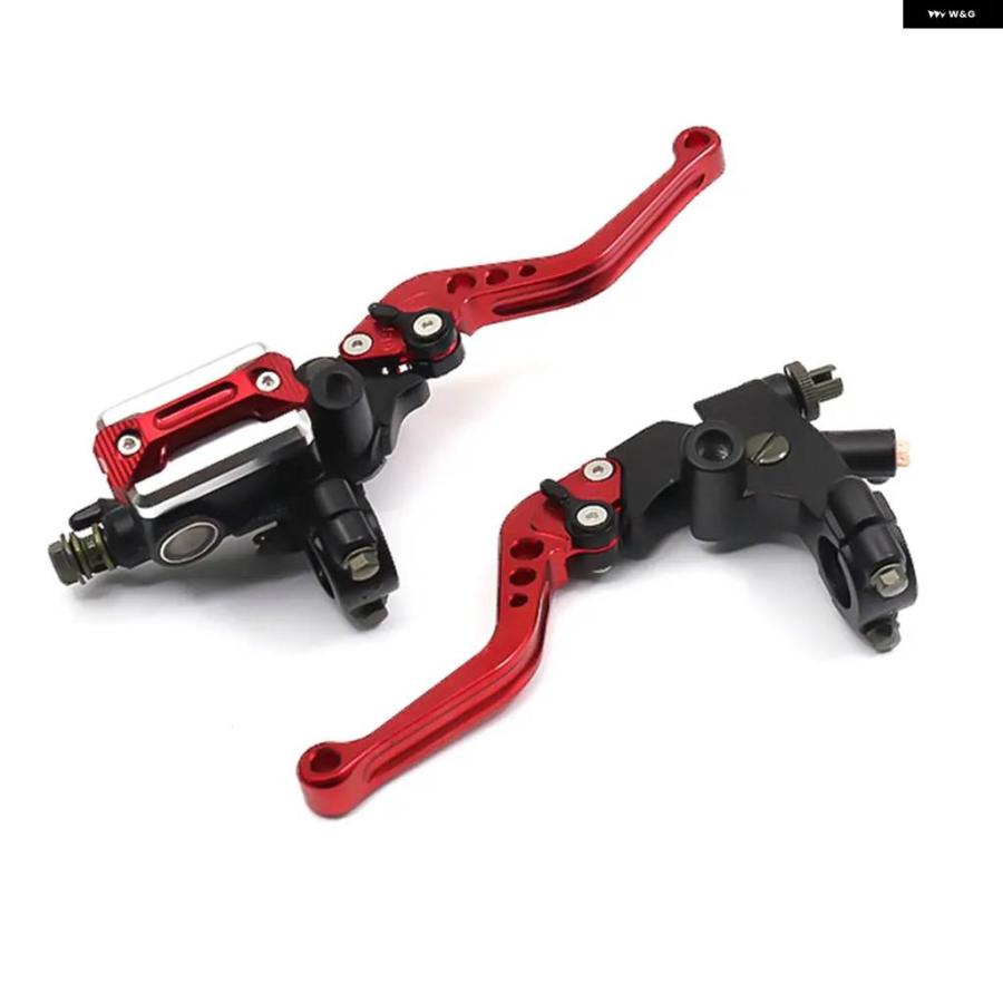 並行輸入品7/8 22CM オートバイ ハンドルバー レバー マスター シリンダー レバー 油圧 ブレーキ ポンプ クラッチハンドル リザーバーセット ホンダ_9