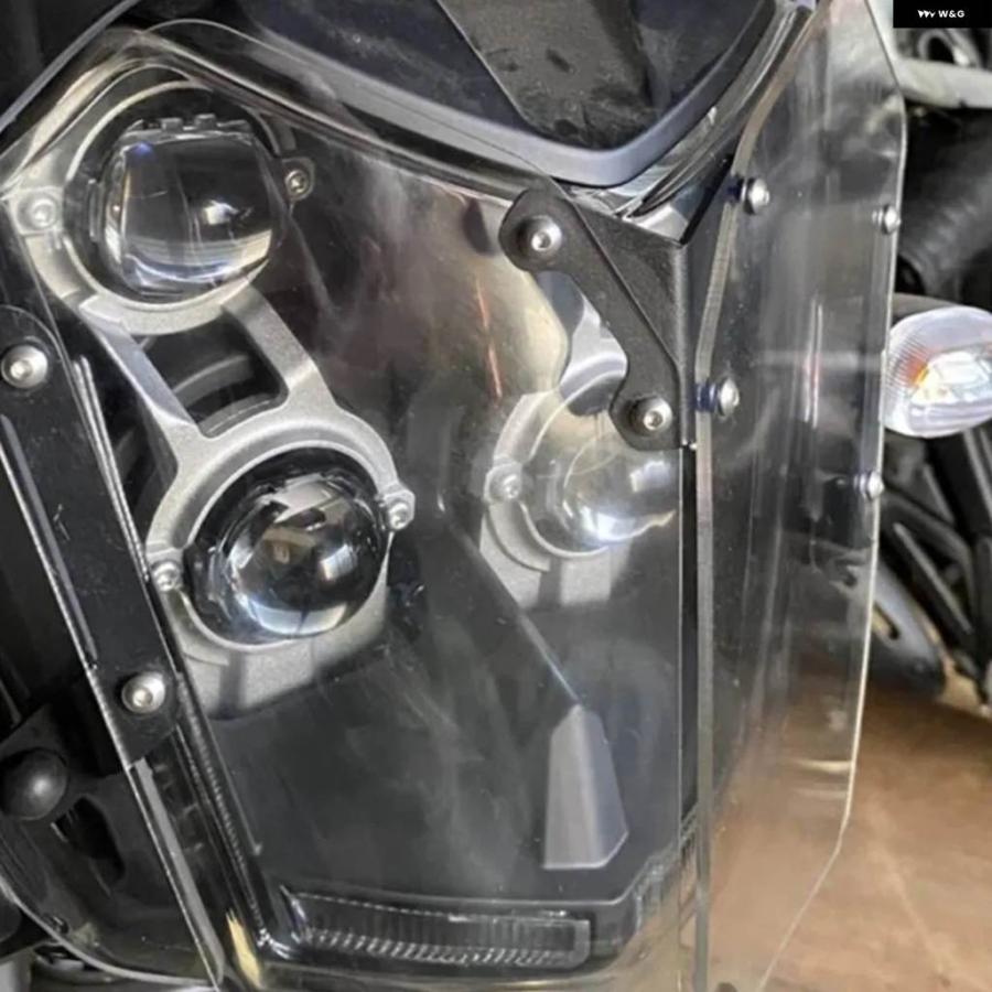 並行輸入品ヤマハ RALLY 2019-2022 TENERE XT700Z XTZ690 T700 2020 2021 ヘッドライト カバー グリル メッシュガード_4