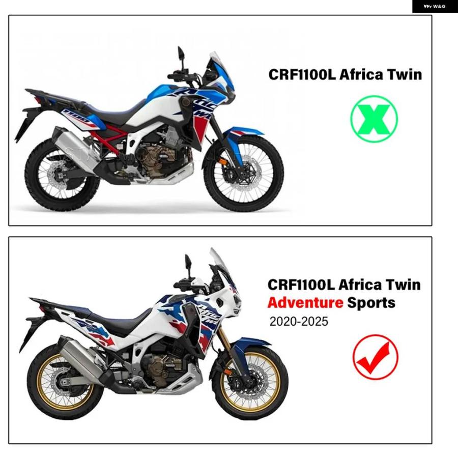 並行輸入品オートバイ ウィンド ディフレクター ホンダ CRF1100L アフリカツイン アドベンチャースポーツ 2020-2025 フロント フォークの画像