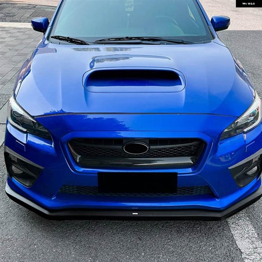 並行輸入品車用フロント バンパー スポイラー スプリッター フォグランプ スポイラー カバー トリム スバル WRX STI VA 2014-2016 カーボンの画像