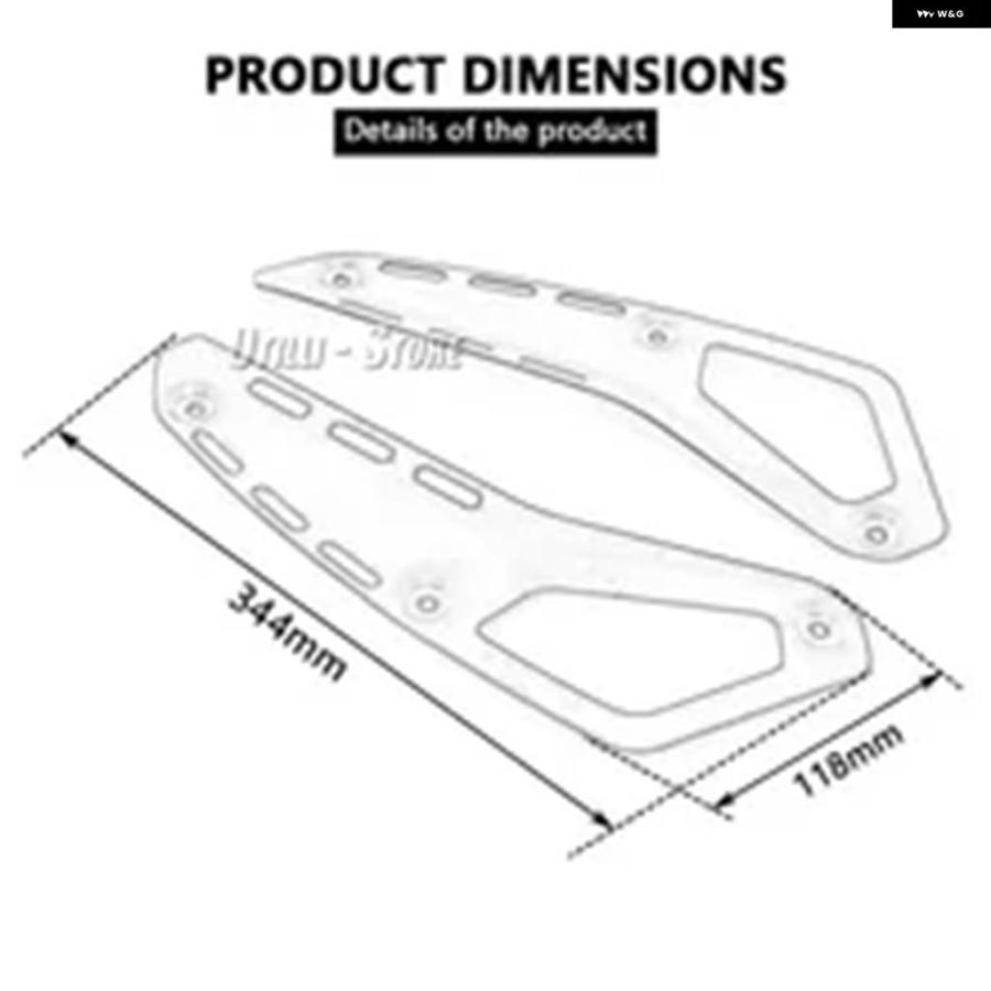 ブランド登録なし - 並行輸入品自動二輪車 燃え種貯蔵タンク取りまかなう BMW ADV GS1300 ADVENTURE R1300GSA 2024 2025 付属品 タンクシェルフ サイドタンクラック