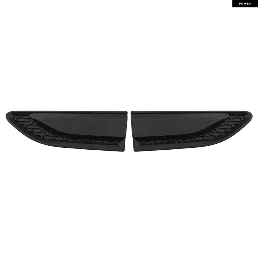 並行輸入品1ペア 車用フロントサイドフェンダー グリル ベントダクトルーバー ランドローバー ディスカバリー スポーツ L550 2015-21の画像