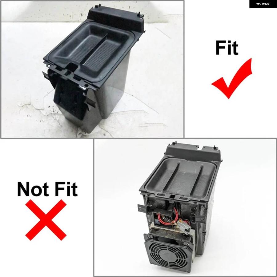 並行輸入品車用センター コンソール 収納 トレイ 収納 ボックス PP ブラック FJJ500012PVJ ランドローバー レンジローバー スポーツ LR3 LR4 ディスカバの画像