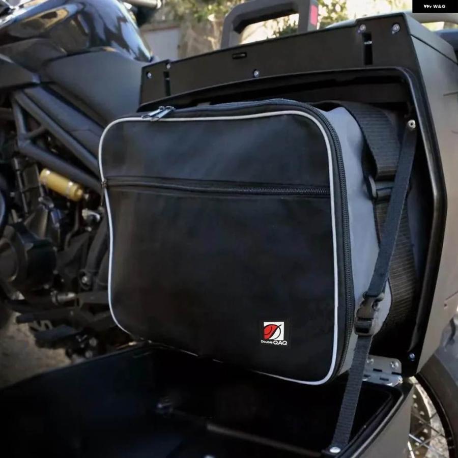 並行輸入品バイク パニエライナーインナーバッグ TIGER 800/XC サイドケース - ブラック 防水 ラゲッジキットの画像