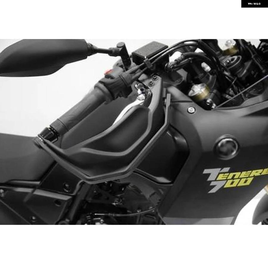 並行輸入品ヤマハ 2019-21 TENERE700 オートバイ ハンドガード ハンドルバー ハンドガード ブラケット_1