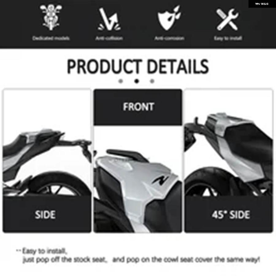 並行輸入品リアシートカバー テールセクション フェアリング カウル パッセンジャーパーツ バイク アクセサリー BMW F900R F900XR 2020-2024の画像