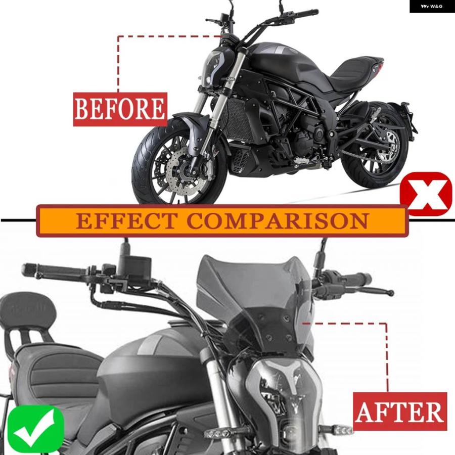 並行輸入品2019 2020 CB 650 1000 R アクセサリー ウインドスクリーン ウインドデフレクター ブラケット 付き ホンダ CB1000R 2018 - 2020 CB650Rの画像