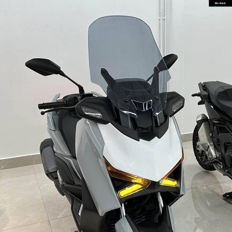 並行輸入品ヤマハ XMAX300 2025 バイク フロントガラス を高く ワイド フロントウィンドスクリーン X MAX 300 カスタムアクセサリーの画像