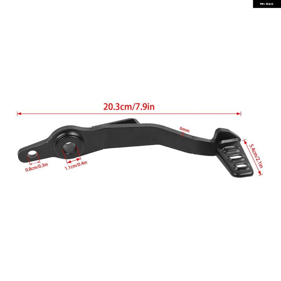 並行輸入品バイク リアフットブレーキペダル TRIDENT 660 TRIDENT660 2021-2025 ブレーキ レバー ペダルアクセサリーの画像