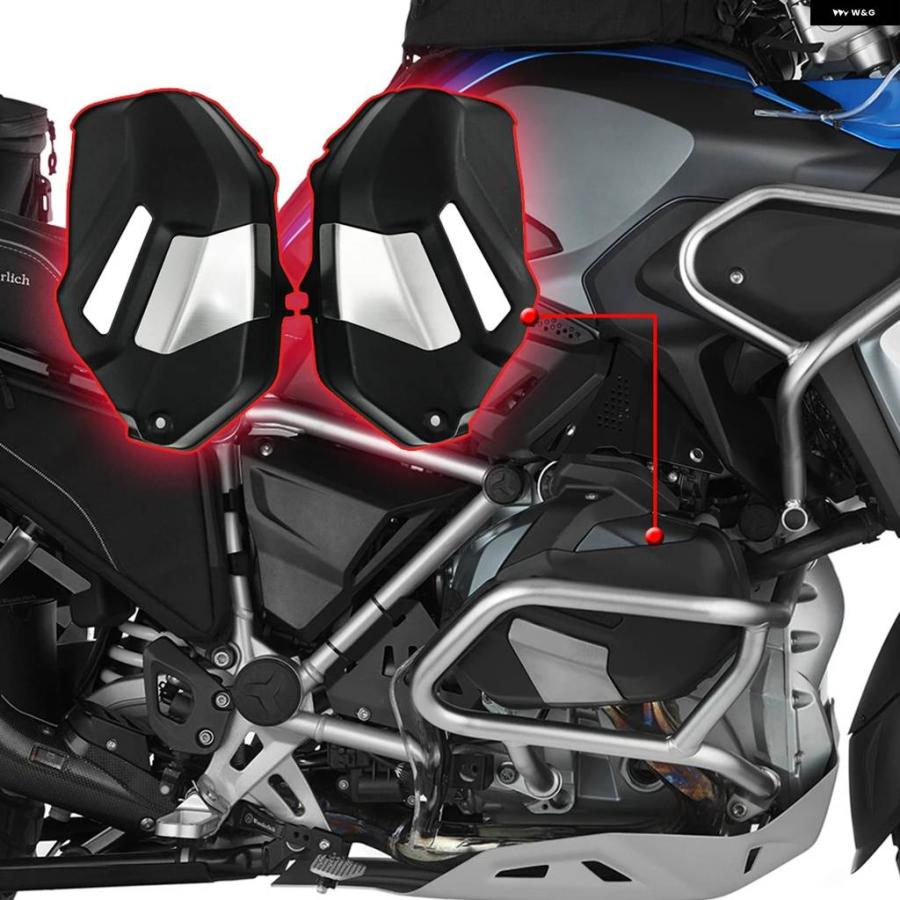 並行輸入品バイク エンジン プロテクター BMW R1250GS アドベンチャー R1250GS/ADV LC R1250RS R1250R R1250RT シリンダー ヘッドガードカバーの画像