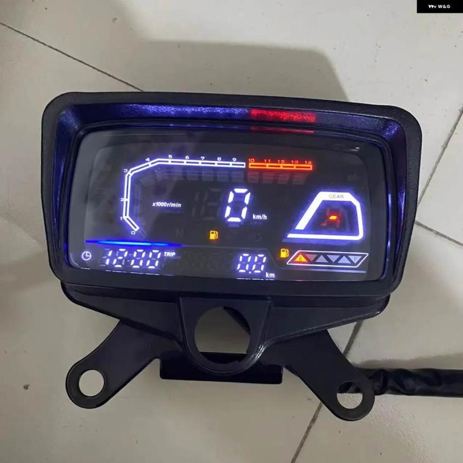 並行輸入品CG125 デジタルスピード メーター パネル タコメーター アセンブリ ホンダ 125 CG 125の画像