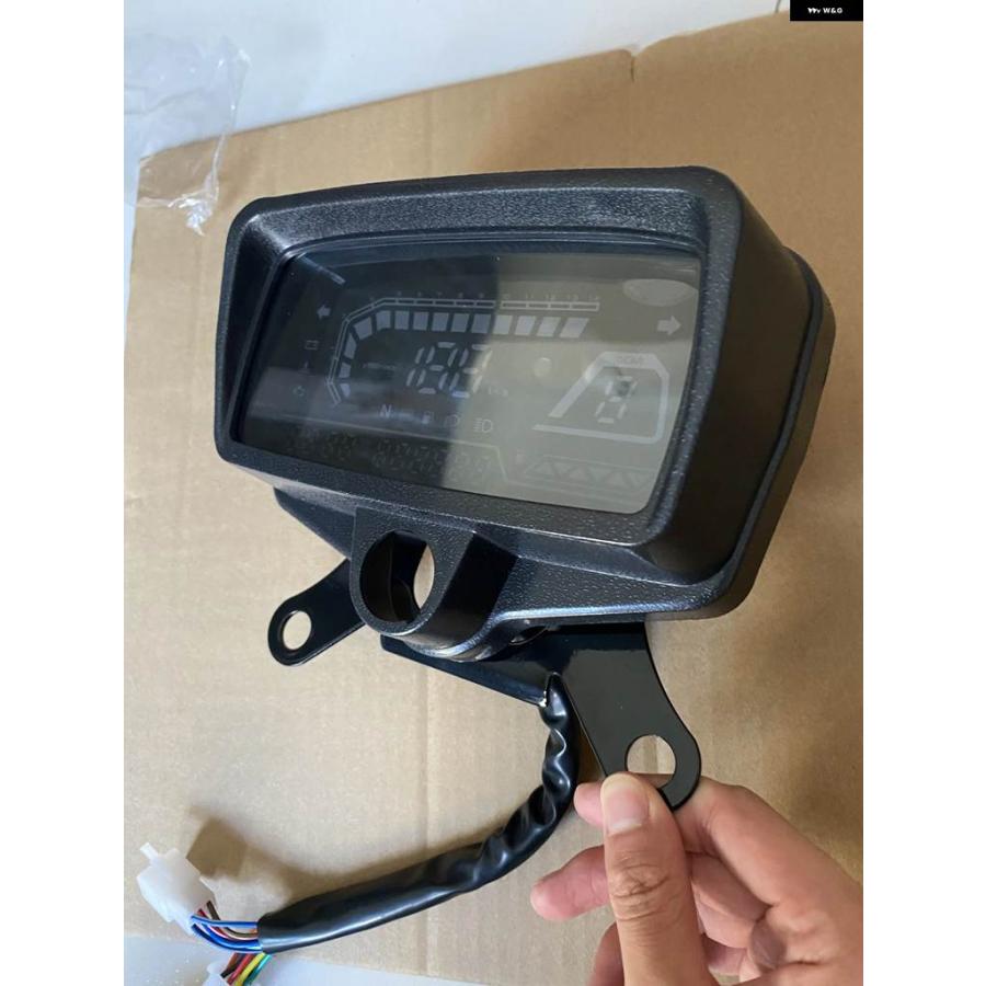 並行輸入品CG125 デジタルスピード メーター パネル タコメーター アセンブリ ホンダ 125 CG 125の画像