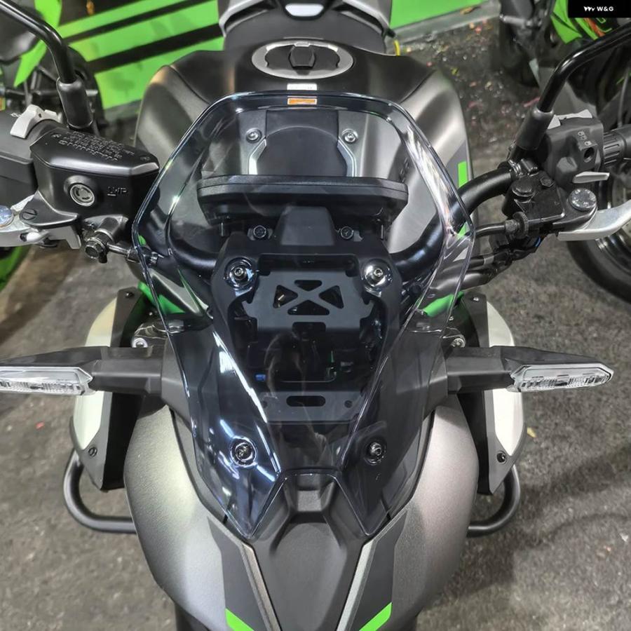 並行輸入品大型トールウィンドスクリーンカバー カワサキ Z900 ABS SE ABS 2025 バイク ツーリング ウィンドシールド デフレクター プロテクターの画像