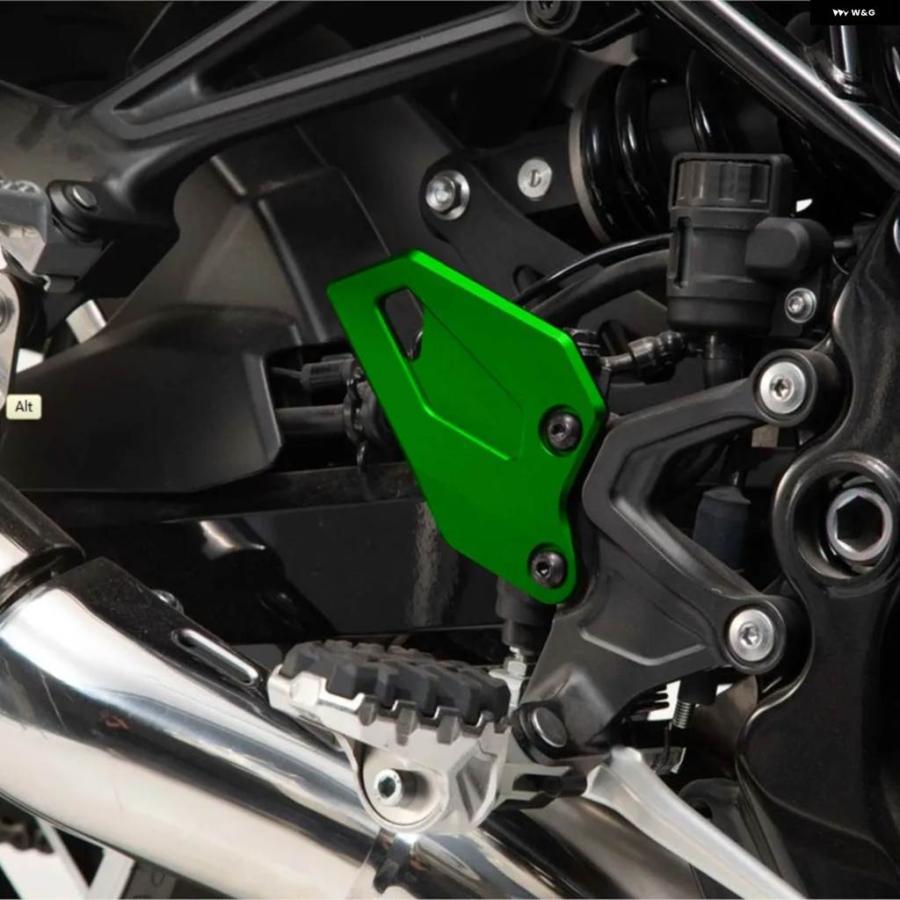 並行輸入品カワサキ Z900RS Z900 RS CAFE 2017-2023 バイク リアセット ヒールプレートガード フットペグ フットレスト フットペダル 2020-23の画像