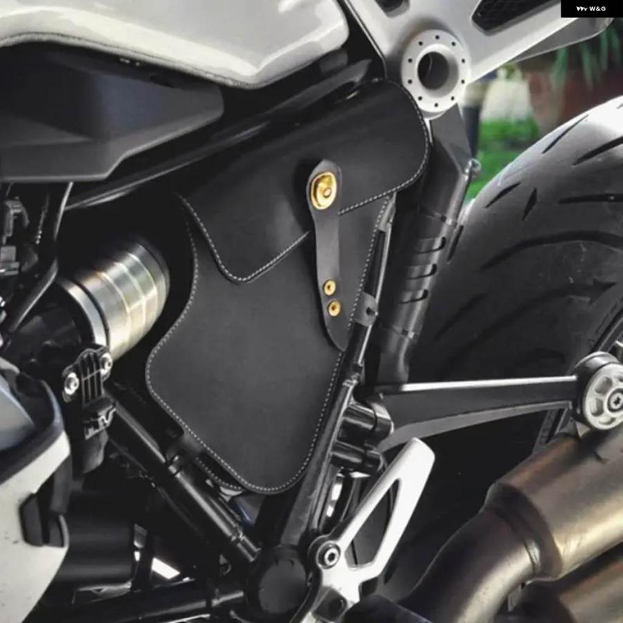 並行輸入品左ツール配置パケット バンパー リペア クラッシュ バー バイク フレーム バッグ BMW RNINET PURE RACER RNINET SCRAMBLERの画像
