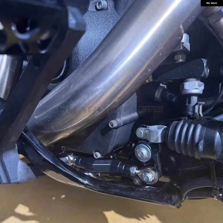 並行輸入品ハーレー ソフテイル M8 ストリートボブ スタンダード ローライダー ST FXBB 2018年以降 オートバイ 調整可能 ミッド コントロール ブレーキ