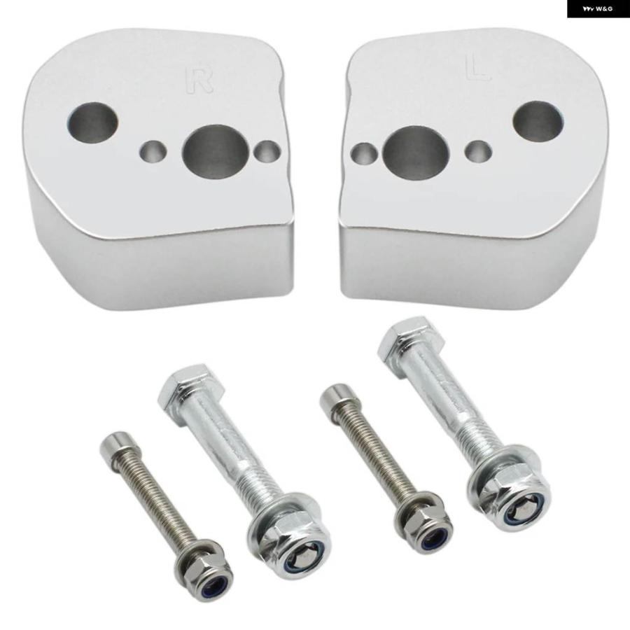 並行輸入品バイク ハンドルバー ライザーアクセサリー ヤマハ FJR1300 FJR 1300 2006-2010-19 シルバーの画像