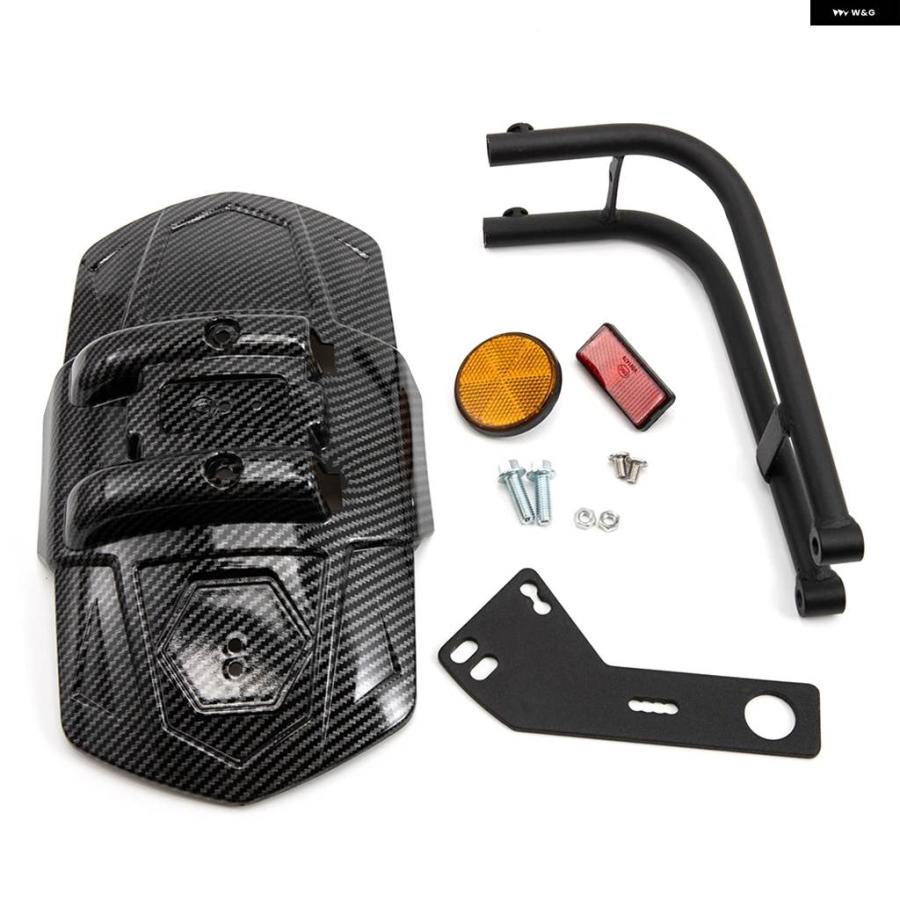 並行輸入品CFMOTO 650MT MT650 オートバイ リアフェンダーホイール マッドガード スプラッシュガード マッドカバー プロテクター マッド フラップ スプの画像