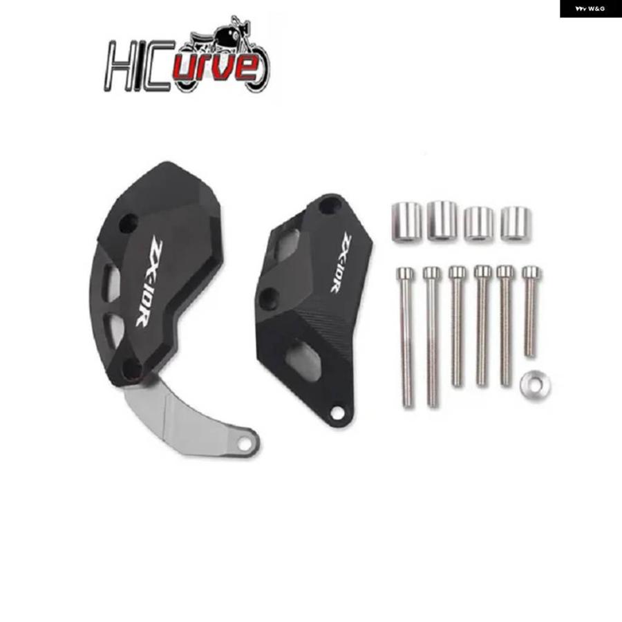並行輸入品ZX-10R 2011-2023 2020 2021 2022 オートバイ CNC エンジン クラッシュ ガードステーター フレーム スライダー プロテクターの画像