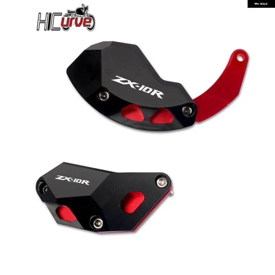 並行輸入品ZX-10R 2011-2023 2020 2021 2022 オートバイ CNC エンジン クラッシュ ガードステーター フレーム スライダー プロテクターの画像