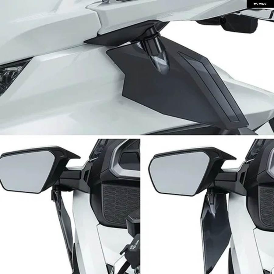 並行輸入品2018年以降 ホンダ ゴールドウイング 1800 GL1800 GL1800D ツアー オートマチック DCT オートバイ 調整式アッパーエアデフレクターの画像