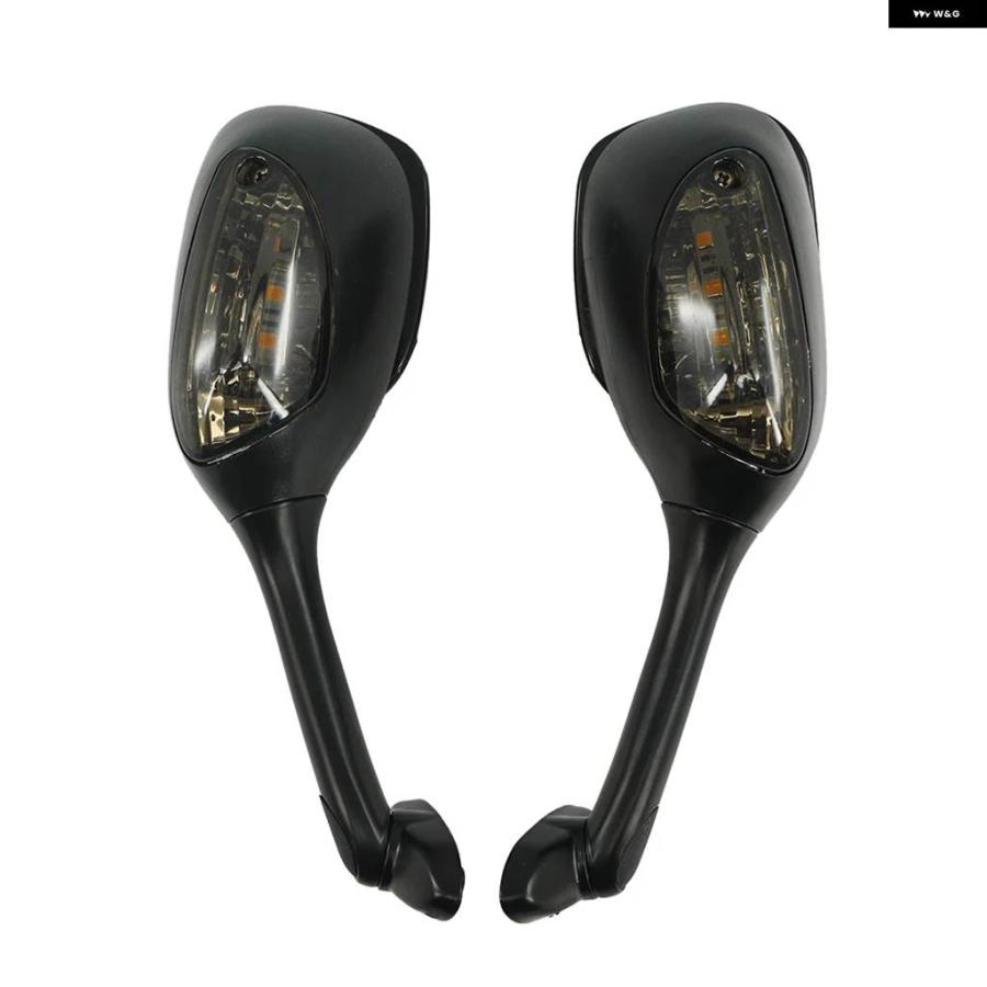 並行輸入品オートバイ アクセサリー スズキ 750 1000 GSXR600 2006-2010 K6 K7 K8 バックミラー LED ウィンカーライトの画像