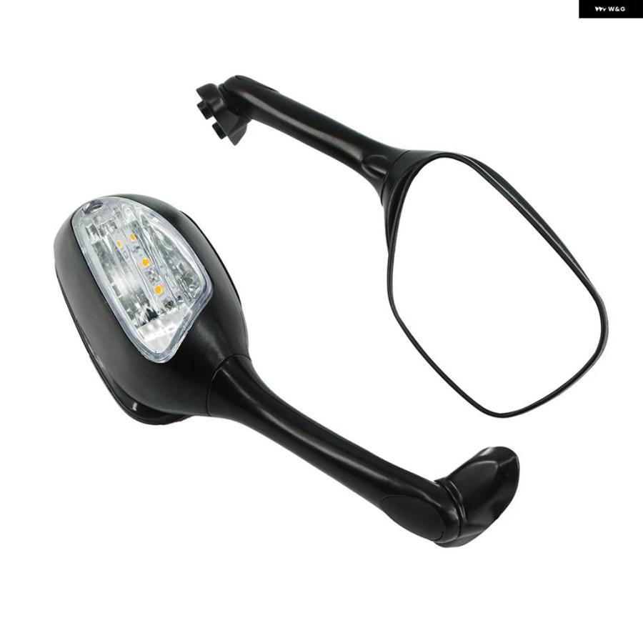 並行輸入品オートバイ アクセサリー スズキ 750 1000 GSXR600 2006-2010 K6 K7 K8 バックミラー LED ウィンカーライトの画像