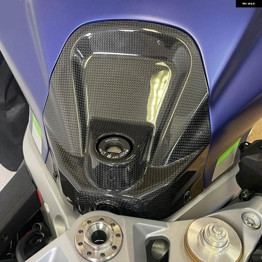 並行輸入品2023 RS660 オートバイ フロント ガスタンク カバー フェアリング 燃料 タンクキャップ キー イグニッション カウル アプリリア RS660 2020 2の画像