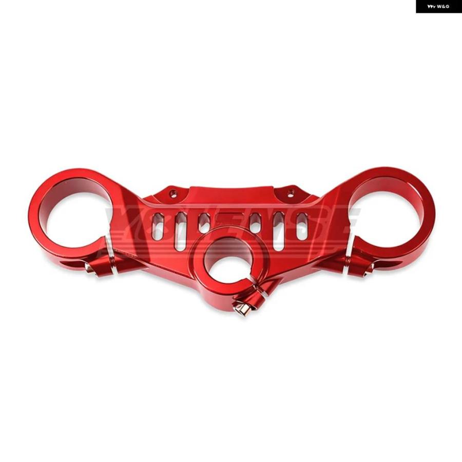 並行輸入品オートバイ ショック アブソーバー ダンパー ハンドルバー ハンドルバー ブレースフロント フォーク ブラケット トリプルクランプ450SR 450 Sの画像
