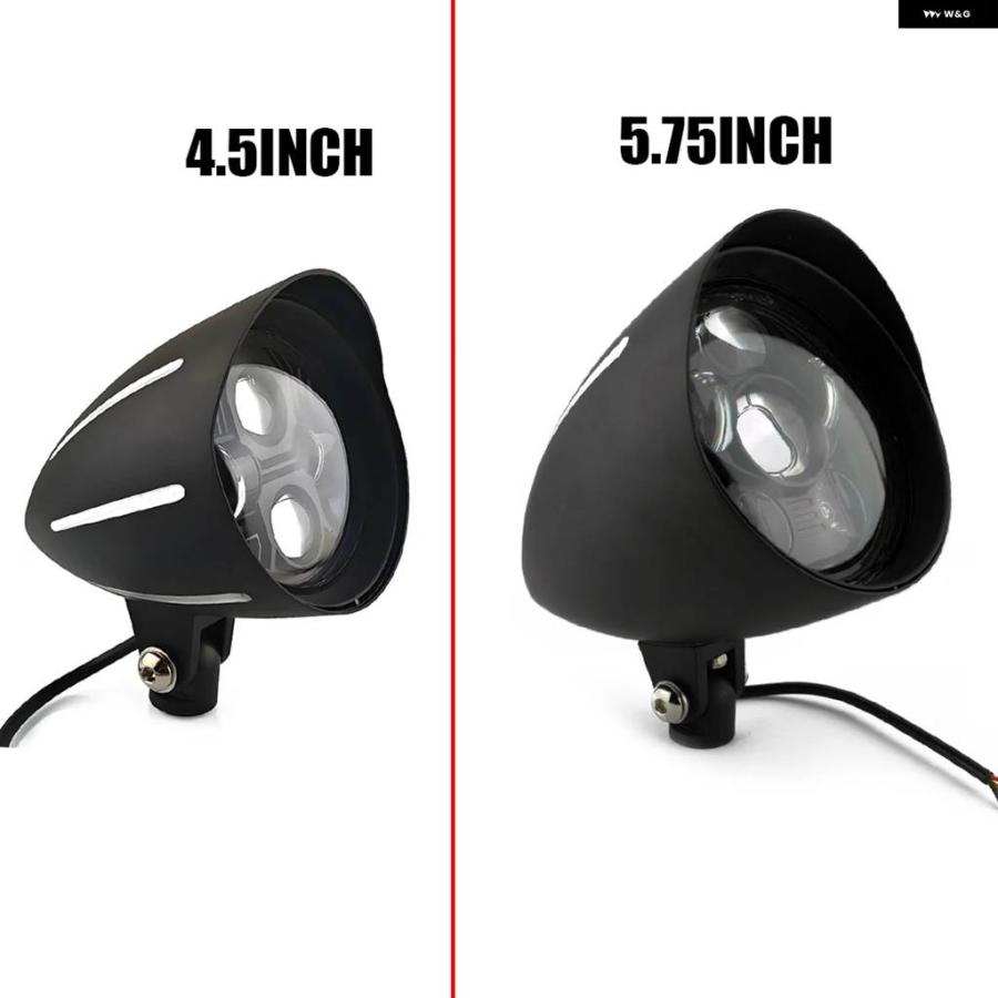 並行輸入品ブラックバレット トライバー 4.5インチ 5.75インチ バイク