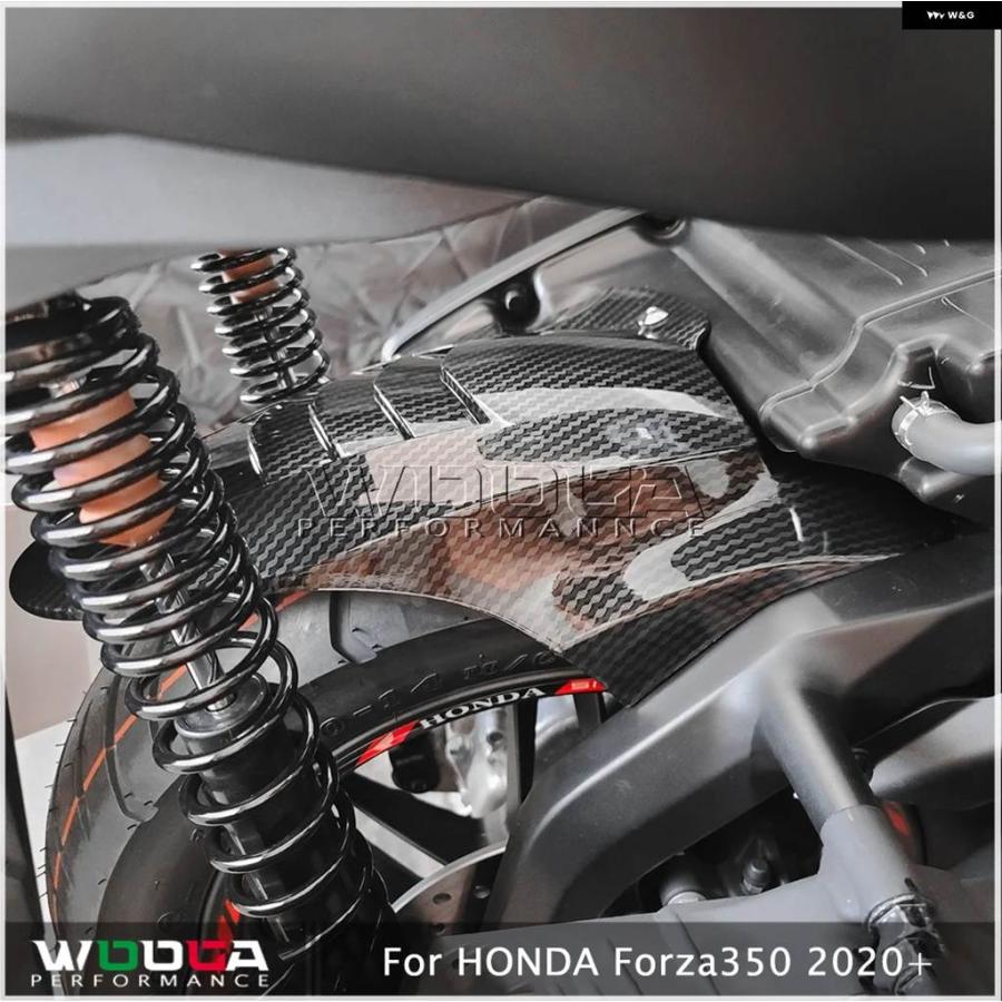 並行輸入品バイク マッドガード リアフェンダー マッド フラップ スプラッシュガード タイヤハガー プロテクター ホンダ FORZA350 ADV350 2020-2023_5