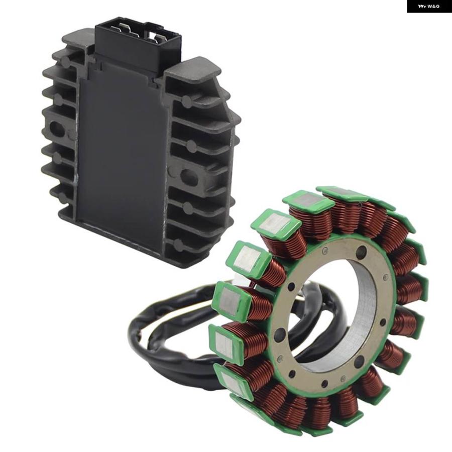 並行輸入品オートバイ マグネトステーターコイル+電圧レギュレーター 整流器 ヤマハ XVS650 ドラッグスター XVS 650 400 4VR-81410-00 4JH-81960-01_3