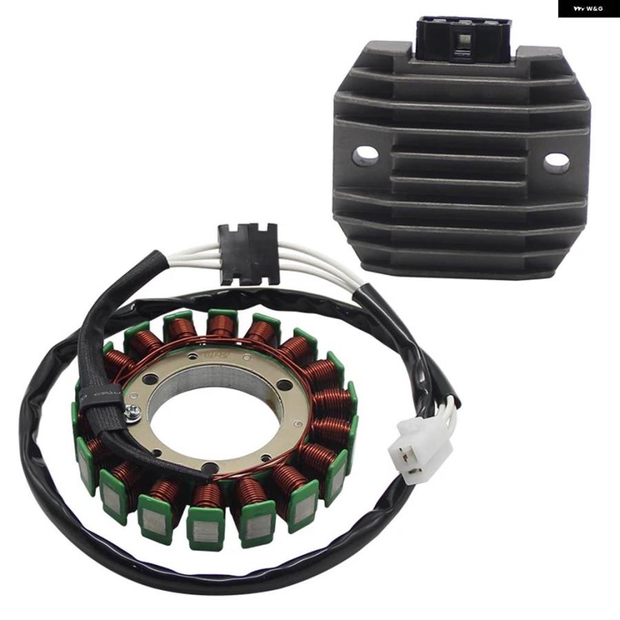並行輸入品オートバイ マグネトステーターコイル+電圧レギュレーター 整流器 ヤマハ XVS650 ドラッグスター XVS 650 400 4VR-81410-00 4JH-81960-01_4