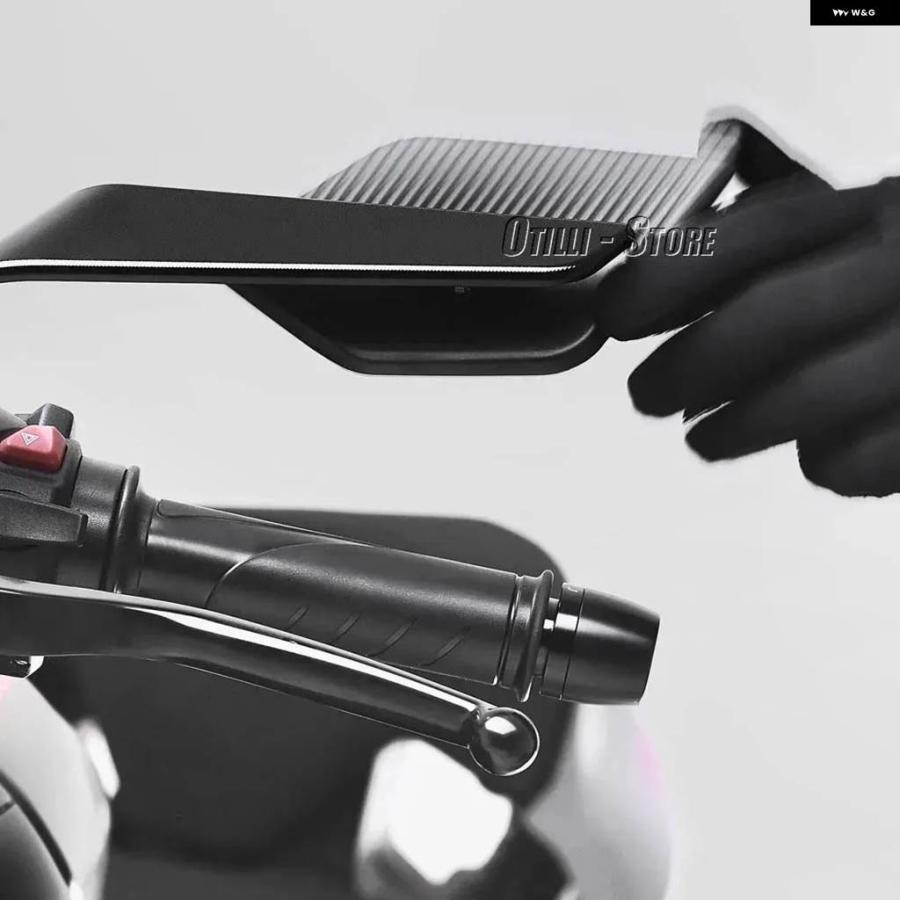 並行輸入品バイク アクセサリー 左右対応 ステルスマックス バックミラー VESPA SPRINT150 PRIMAVERA150 SPRINT PRIMAVERA 2018-_4