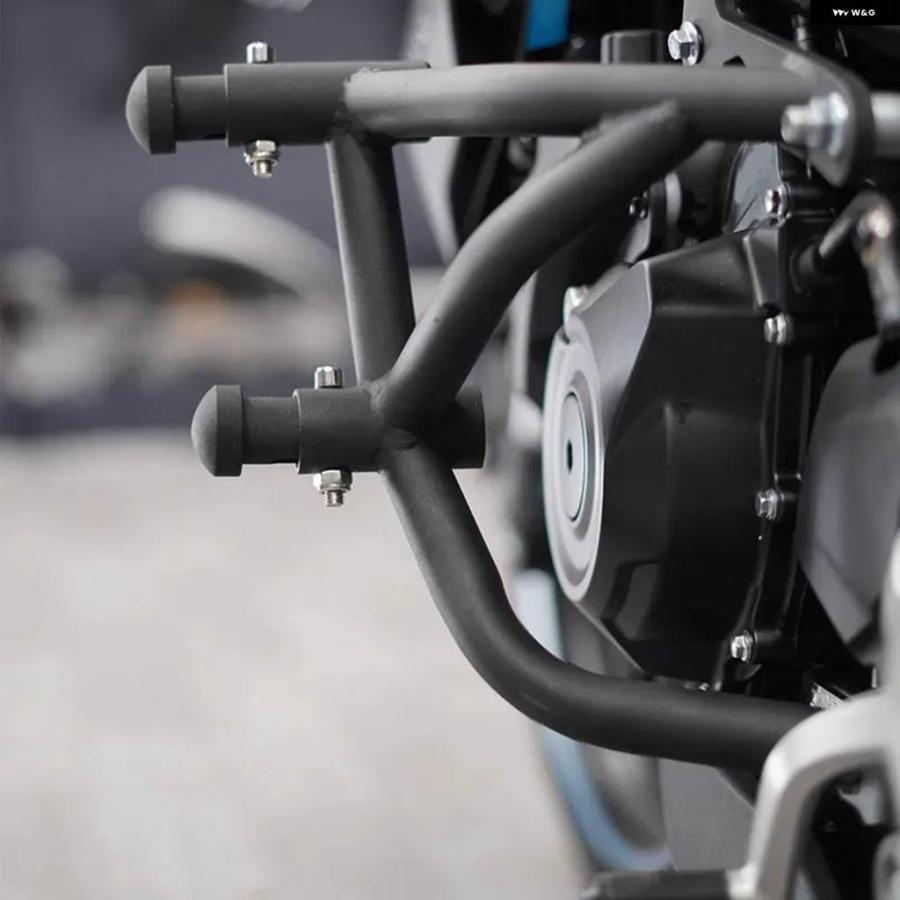 並行輸入品450 SS SR オートバイ アクセサリー エンジン アンチ クラッシュ バー CFMOTO 450SR 450SS 2022 23 フレーム バンパー フェアリング_3