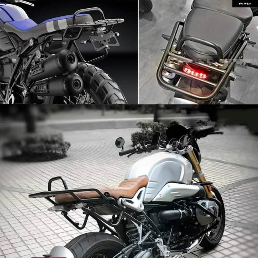 並行輸入品BMW R NINE T R9T リアシート ラゲッジラック キャリア シェルフ RNINET SCRAMBLER RACER PURE URBAN G/S 2014-2023 バイク アクセサリーの画像