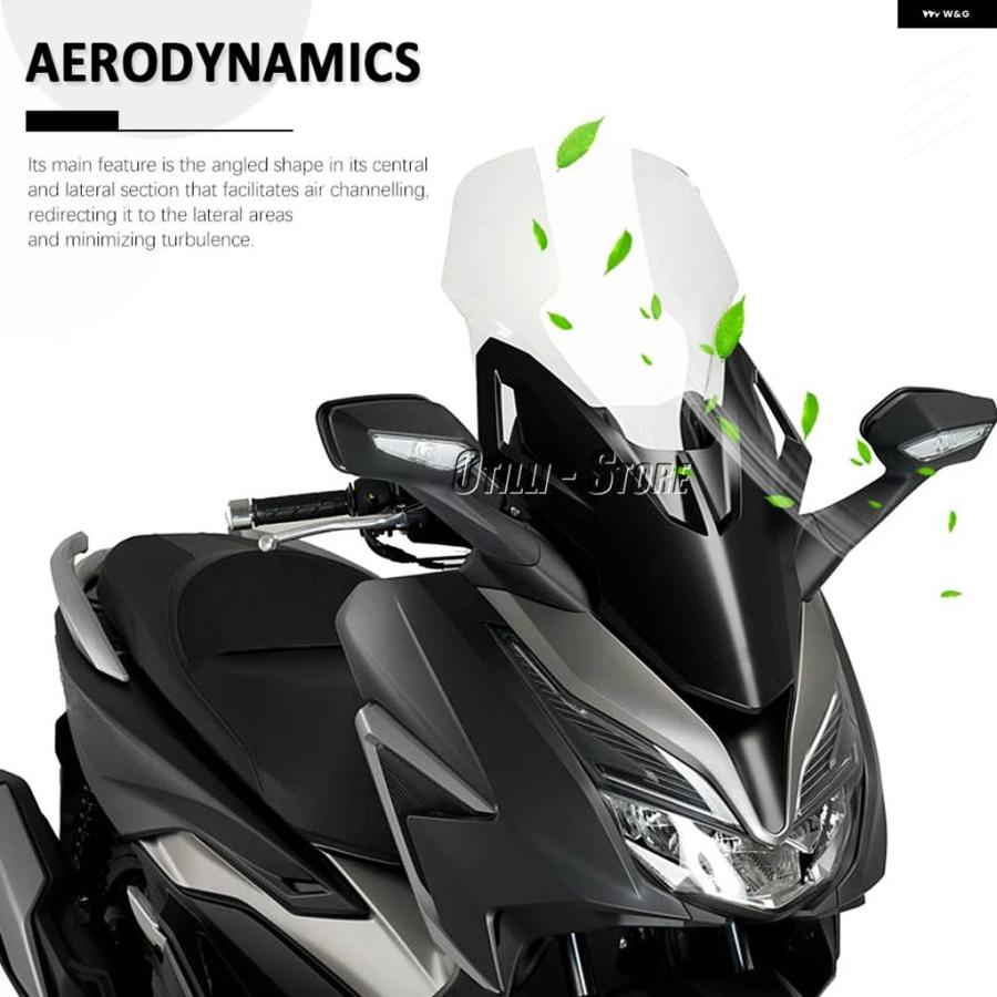 並行輸入品ホンダ FORZA 350 FORZA350 NSS 350 FORZA350 NSS350 2021-23 バイク ウィンドスクリーン スクリーン 風防 フェアリング アクセサリーの画像
