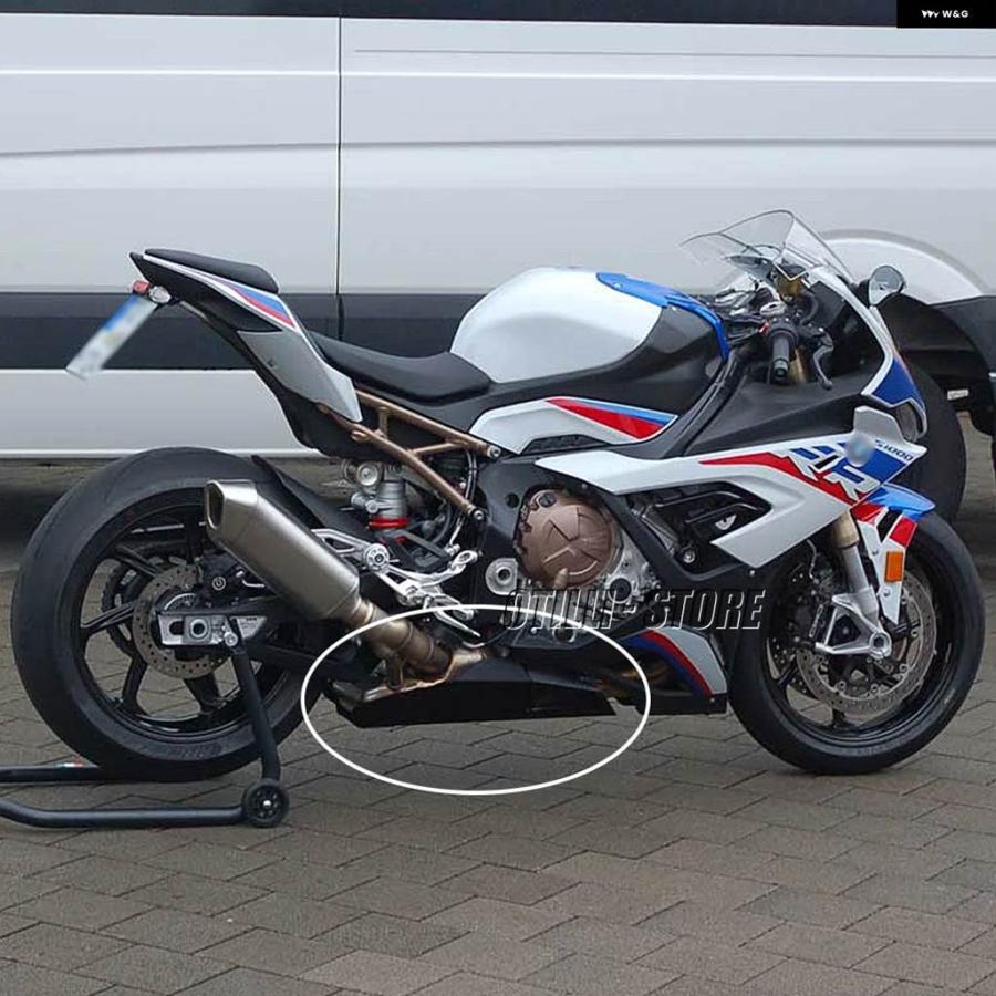 並行輸入品BMW S1000RR M1000RR R M 1000RR 2019-2023 エンジン 排気 ベリーパン プロテクター カバー シャーシロアシールド フェアリング ガードの画像