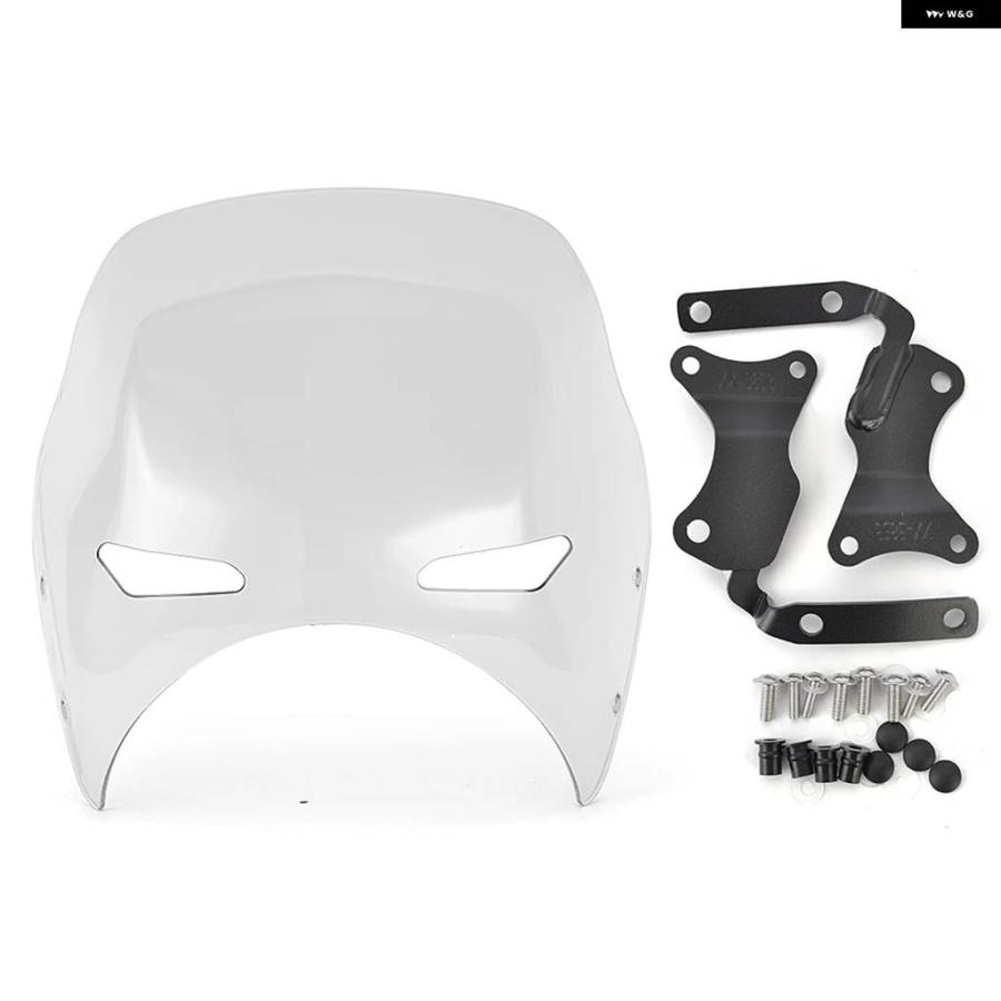 ブランド登録なし - 並行輸入品自動二輪車 付属品 風防ガラス 気流映写幕 ウィンドデフレクター 一部分 ホンダ CB1300 百貨店四つ物 CB400 百貨店四つ物 2019-2022