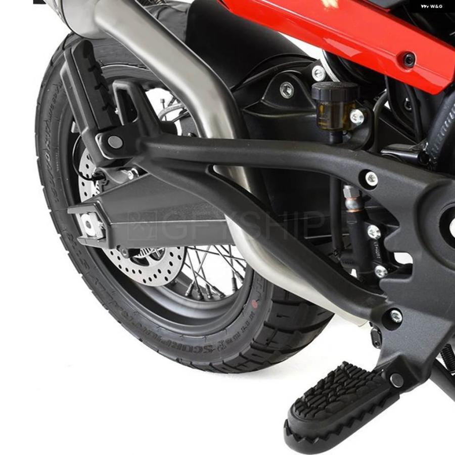 並行輸入品MOTO MORINI X CAPE 2021-24 XCAPE X-CAPE 650 ESCAPE バイク マフラー ハイレベルリンク パイプ 51MM スリップオンの画像