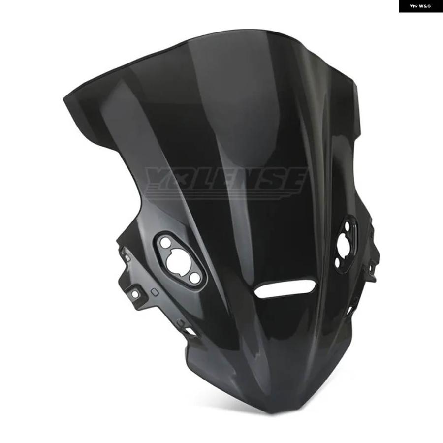 並行輸入品オートバイ フロントガラス ウィンドスクリーンバッフル ウィンドデフレクター 675SR 675SR-R 675SRRの画像