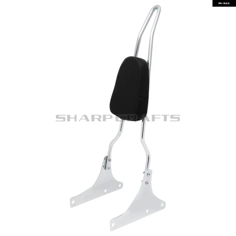 並行輸入品モータースパイクボウ パッセンジャーバックレスト シーシーバー ハーレー ソフテイル ヘリテージ クラシック FLSTC FLSTS スプリンガー ファ_5